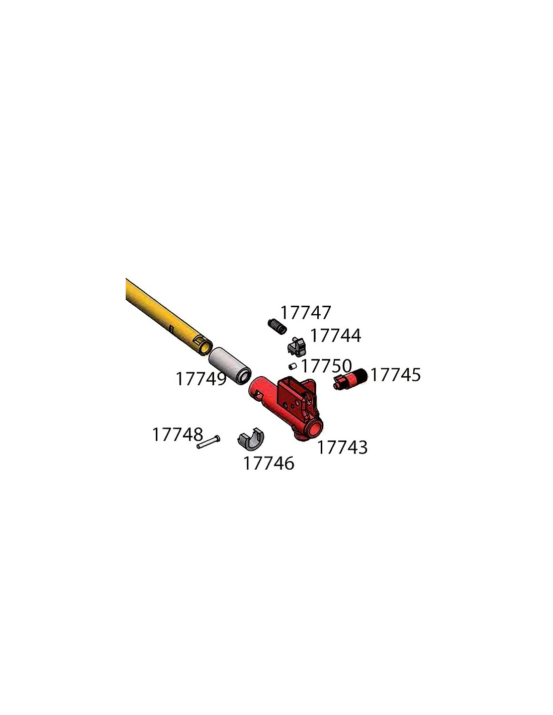 HOP-UP PUSH-SPRING/BOLT CATCH SPRING - CZ EVO 3A1